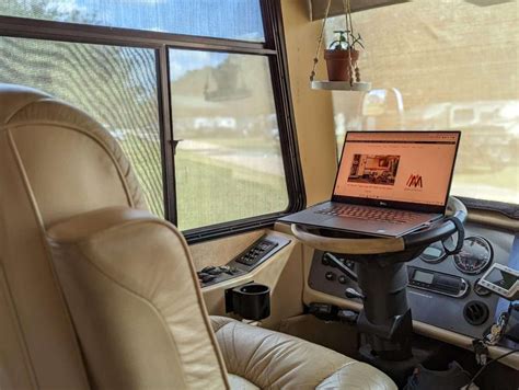 Turn Your Motorhome RV Steering Wheel Into a Table