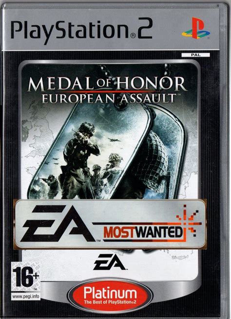 MEDAL OF HONOR EUROPEAN ASSAULT - PS2 PLAYSTATION 2 OYUNU 2.EL