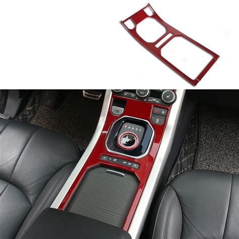 Chrome Cup Holder Panel Trim For Range Rover Evoque 2011 2017 Accessories-in Interior Mouldings ...