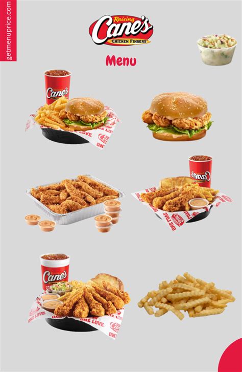 Raising Canes Menu Price List USA [Updated August 2023]