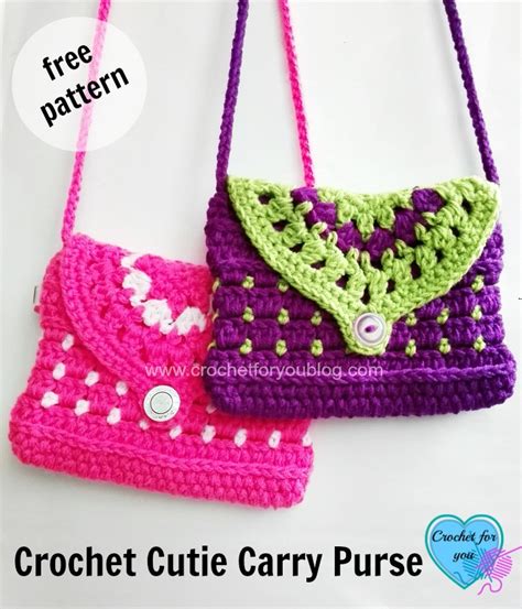 Crochet Mini Purse Pattern Free | semashow.com