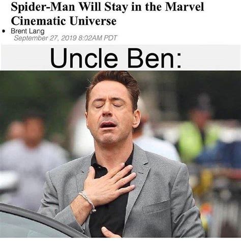 If I see Uncle Ben die one more time Thank Marvel they kept Spider-Man in the MCU .comicsempire ...