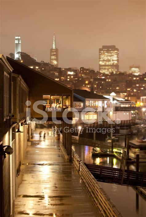 Fisherman's Wharf At Night Stock Photo | Royalty-Free | FreeImages