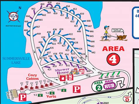 Map & Policies - Mountain Lake | Campsite & Cabins | Summersville Lake