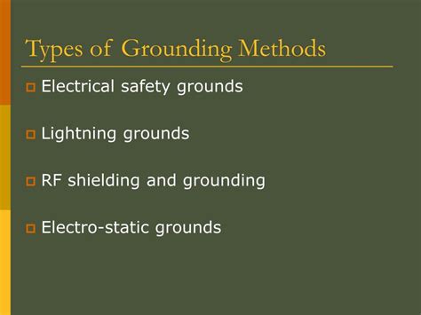 PPT - GROUNDING PowerPoint Presentation - ID:673386