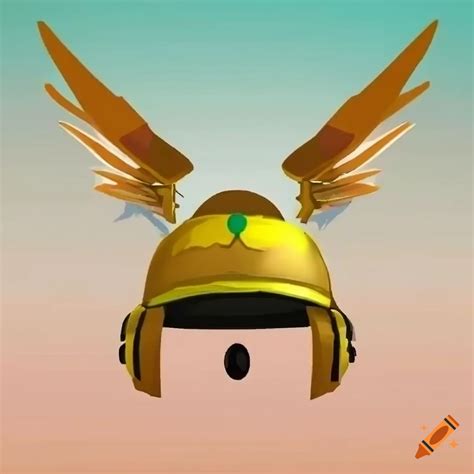 A popular virtual valkyrie hat from the popular game roblox