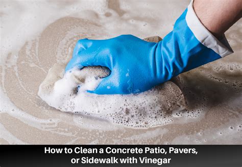 The Correct Way to Clean Concrete with Vinegar and Prevent Damage