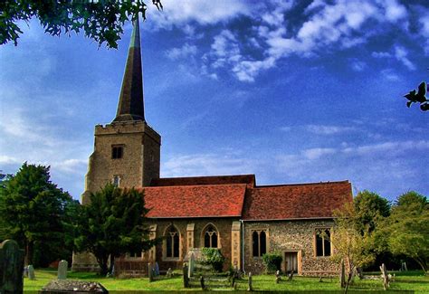 "St.Johns Church, Danbury, Essex" by Hilda Whitworth at PicturesofEngland.com