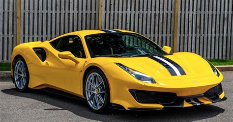 2019 Ferrari 488 Pista Is Appealing In Yellow And Track Ready