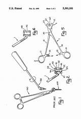 Drawing Patentsuche Bilder Forceps Sketch Coloring Page sketch template