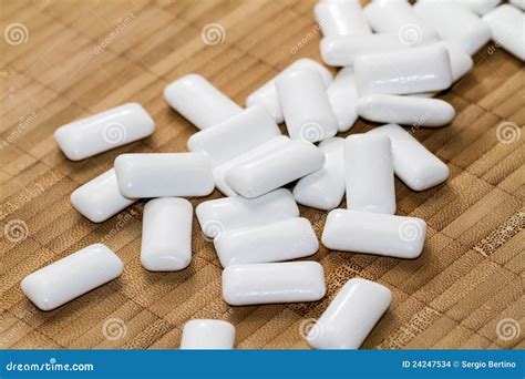 Mint chewing gum stock photo. Image of chew, teeth, sweeten - 24247534