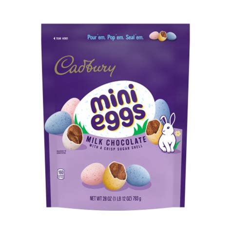 CADBURY MINI EGGS Milk Chocolate Easter Candy Bag, 1 bag / 28 oz - Kroger