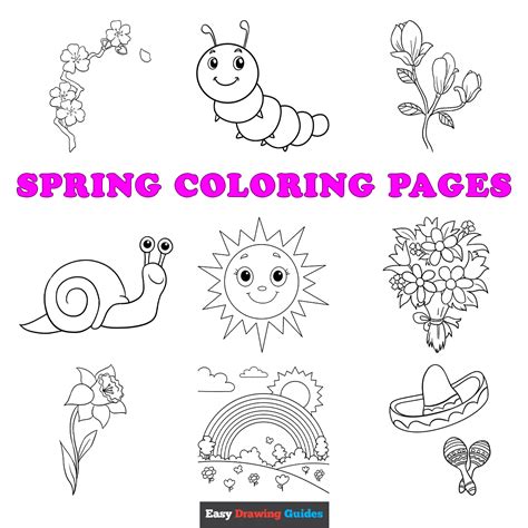 spring drawings | Easy Drawing Guides