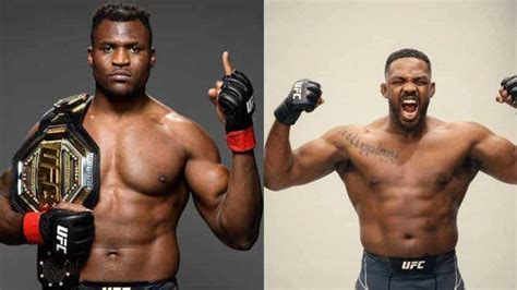 Francis Ngannou reacts to propect of UFC fight against Champion Jon ...