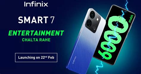 Infinix Smart 7 Phone Launching in India on February 22, InBook Y1 Plus ...