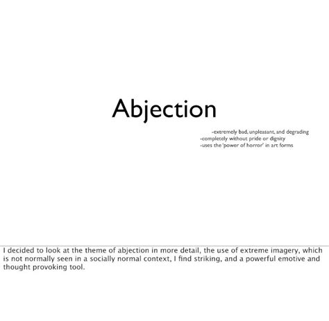 (PDF) Abjection in Art Powerpoint - DOKUMEN.TIPS