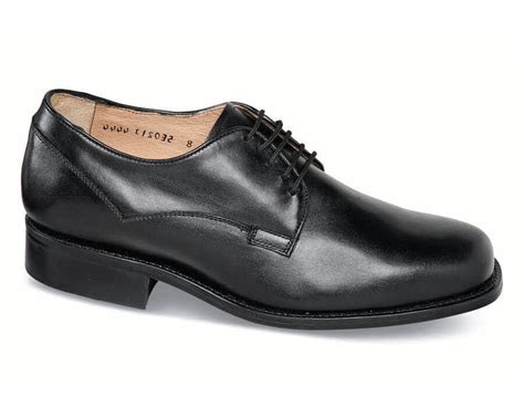 Black Leather Sole XD Oxford | Hitchcock Wide Shoes