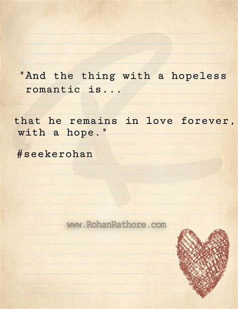 Hopeless Romantic Quotes. QuotesGram