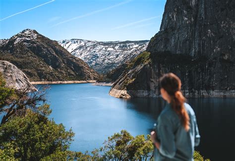 On Wapama Falls Trail In Hetch Hetchy Reservoir, The Less Crowded Half Of Yosemite National Park ...