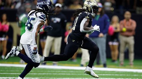 Saints’ Alvin Kamara gains 54 yards on longest reception of his career