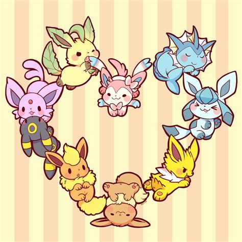 eevee's family by huiro on DeviantArt