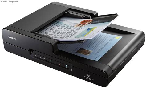 Specification sheet (buy online): CANON DR-F120 SCANNER Canon DR-F120 Desktop ADF and Flatbed ...