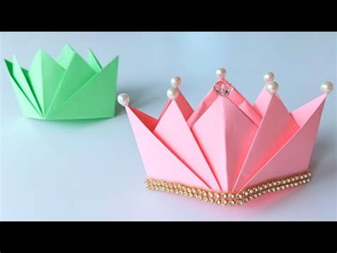 How To Make A Paper Crown | Origami Crown | How To Make Paper Crown ...