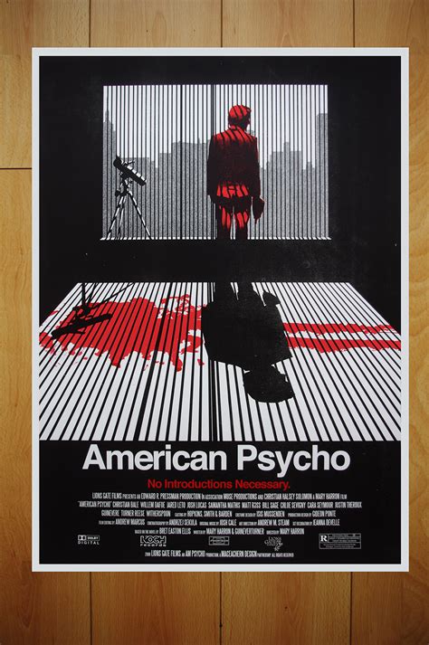 American Psycho - Movie Poster on Behance