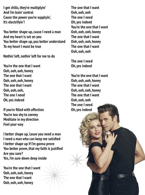 Tell Me More Grease Lyrics