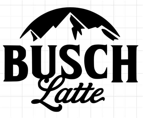 Busch Latte | Etsy