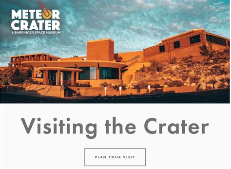 Celebrating the Meteor Crater Visitor Center — The Barringer Crater Company