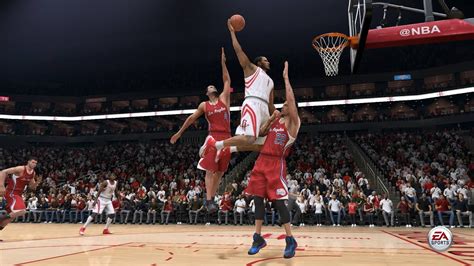 NBA 2014 - Insane Dunk Trevor Ariza - LA Clippers vs HOU Rockets - NBA LIVE 15 PS4 - HD - YouTube