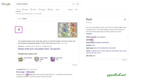 Several ways to insert EURO SYMBOL in EXCEL with Examples