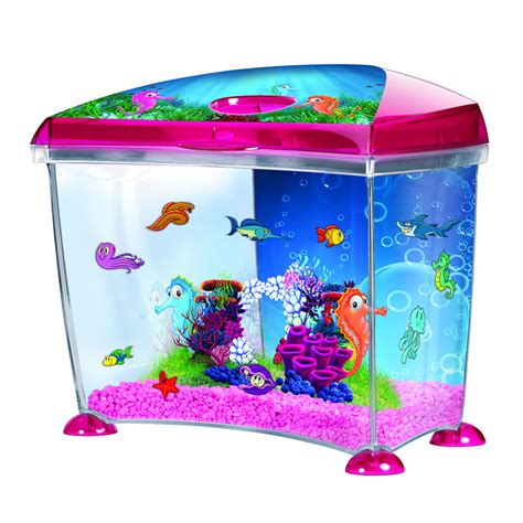 Marina Aquarium Seahorse Fantasy Pink 14L | Wilko