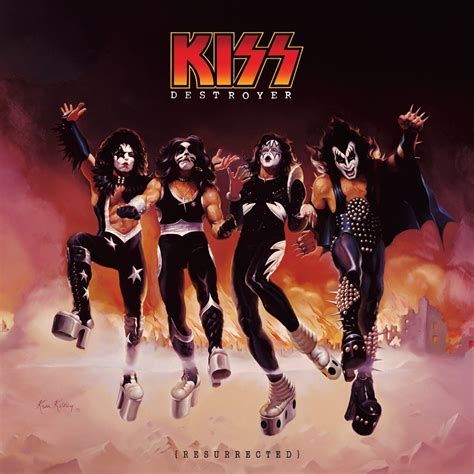 Kiss – Destroyer Resurrected [Album Review] | Kiss album covers, Kiss army, Album cover art