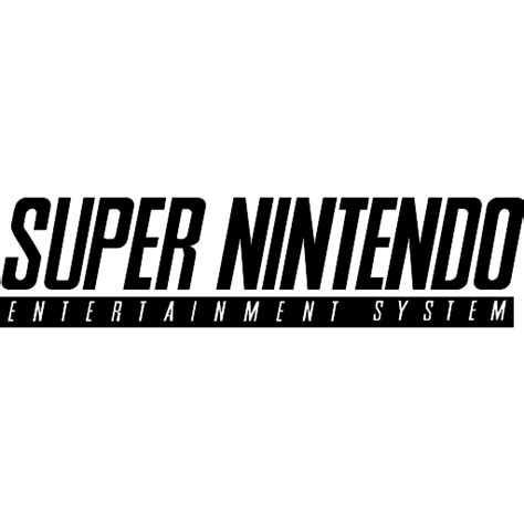 Super Nintendo logo vector SVG, PNG download free