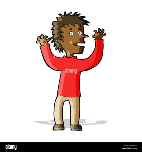 cartoon excited boy Stock Vector Image & Art - Alamy