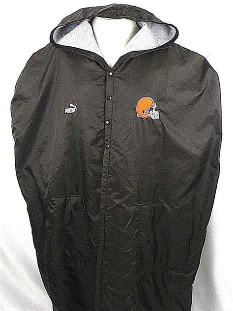 NFL Cleveland Browns Sideline Cape Coat | Free Shipping