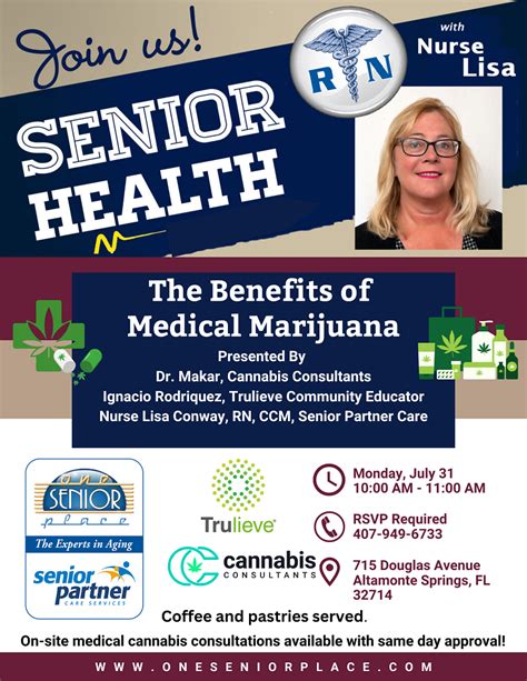 The Benefits of Medical Marijuana - One Senior Place