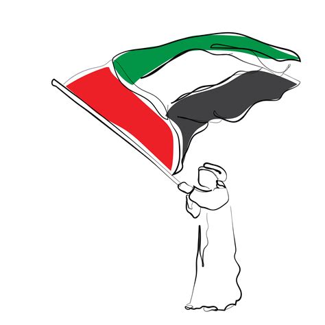 vector of uae flag. kids of uae. arab kids 35112375 Vector Art at Vecteezy