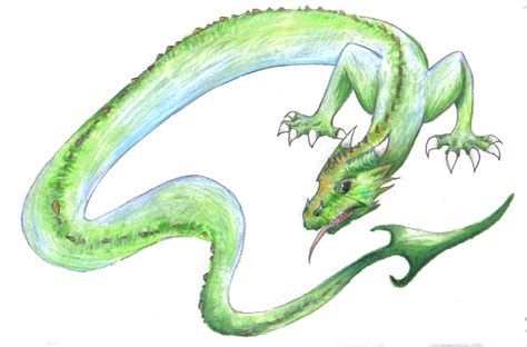 Lindworm dragon by silverdragon27 on DeviantArt