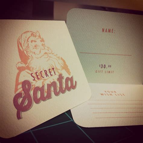 Secret Santa Cards | Santa cards, Secret santa, Arts and crafts