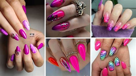 50+ Latest Purple And Pink Nail Designs 2023