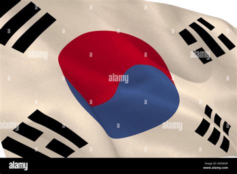 Republic of korea flag hi-res stock photography and images - Alamy