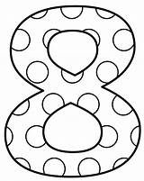 Number Coloring Pages  Free Printable For Kids sketch template