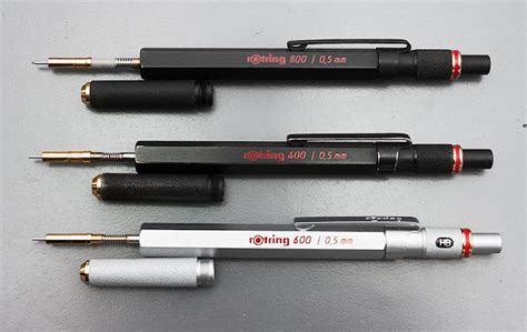 Rotring 600G vs 800 | Drafting and Mechanical Pencils