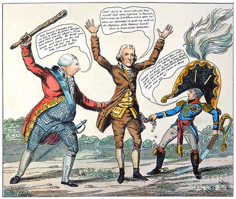 T.jefferson Cartoon, 1809 Photograph by Granger