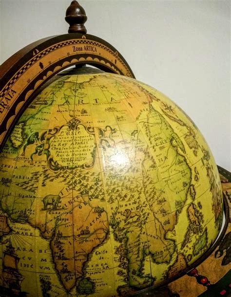 Free Images : antique, yellow, lighting, decor, map, globe, world ...