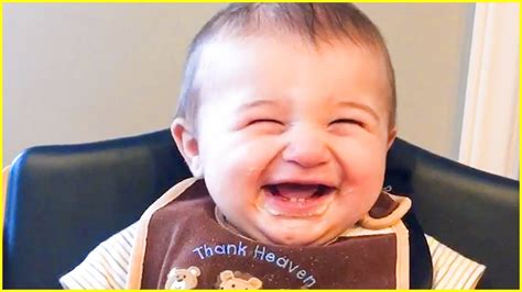 Funny Laughing Baby Face