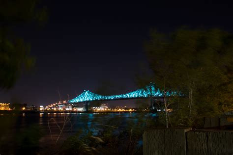 Montreal by night - Jacques Cartier Bridge on Behance